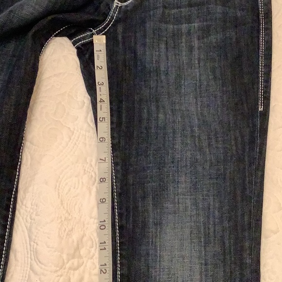 Rock & Republic Kasandra Bootcut, Embroidered Jeans, Size 6S - Picture 11 of 14